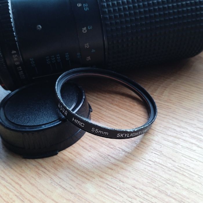 Obiektyw RMC TOKINA 80-200mm 1:4 C/FD + filtr