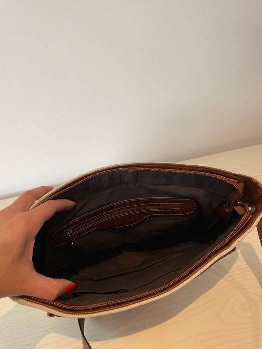 Mala da Parfois bege/camel em ótimo estado