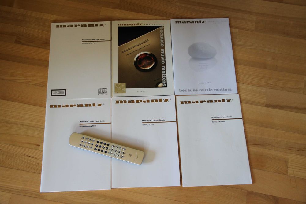 Zestaw 3x Marantz PM-17 mk II + CD-17 mk III + ST-17 - Premium