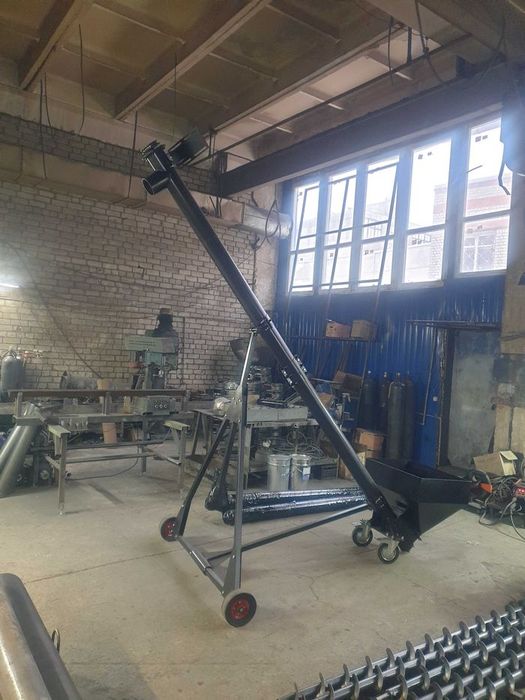 Шнек, шнековий навантажувач для зерна, сої, тирси, пелет + Акція!