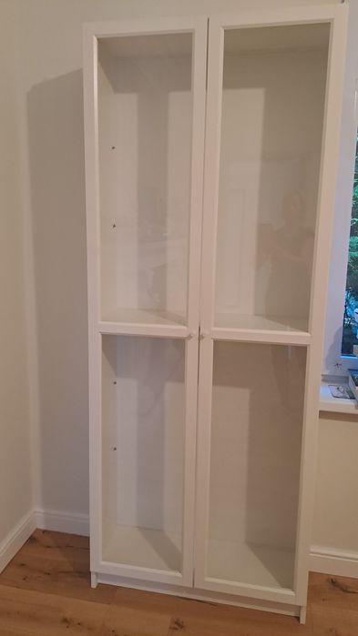 Witryna regał IKEA BILLY Oxberg Z nadstawką