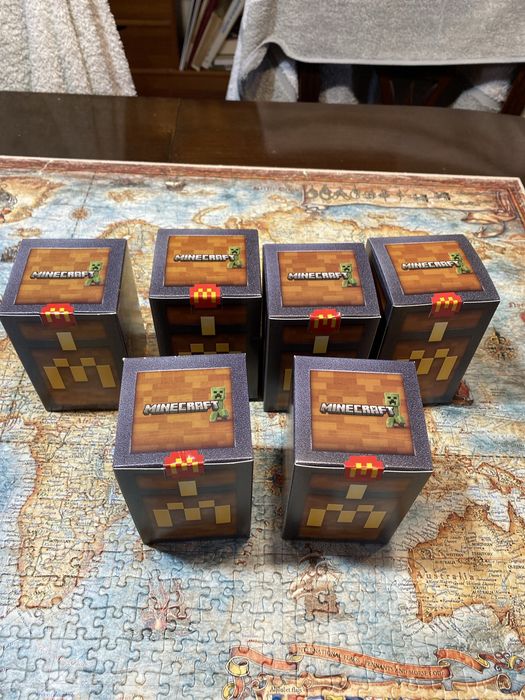 Figuras minecraft Mcdonalds SELADOS!