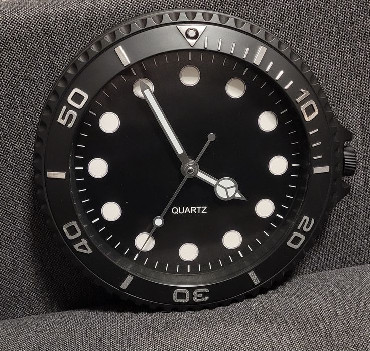 Zegar ścienny- czarny