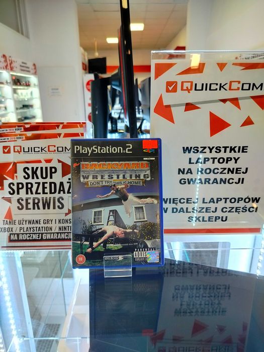 Gra PlayStation 2 PS2 Backyard Wreatling Don't Try At Home Gwar 1 Rok