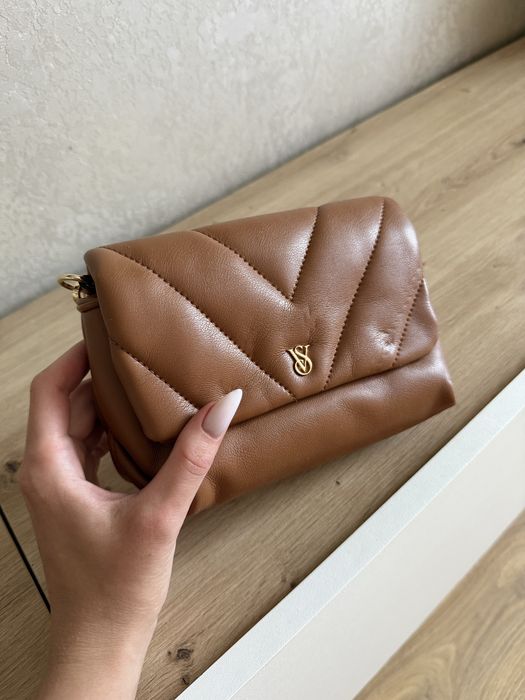 Сумка victoria’s secret, Convertible Mini Bag Brown, коричнева сумачка