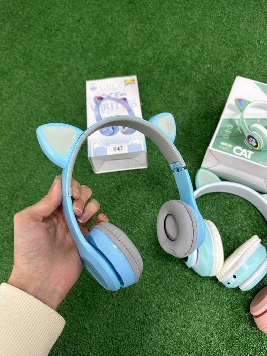 Бездротові НАВУШНИКИ з мікрофоном! Навушники з підсвіткою! Блютуз.