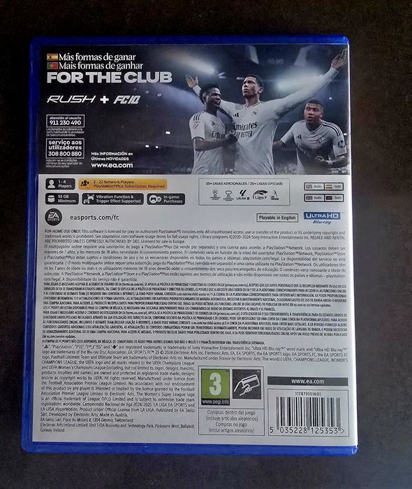 FC 25 PS5 Como Novo
