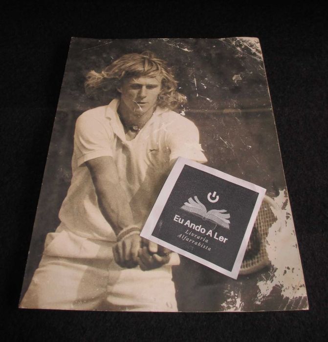 Foto Original Tenista Bjorn Borg Wimbledon 1974