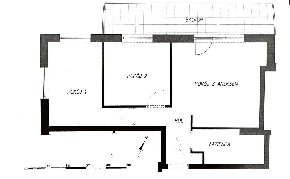 Cisza, spokój. 3 pokoje. Duży balkon. Miejsce parkingowe.