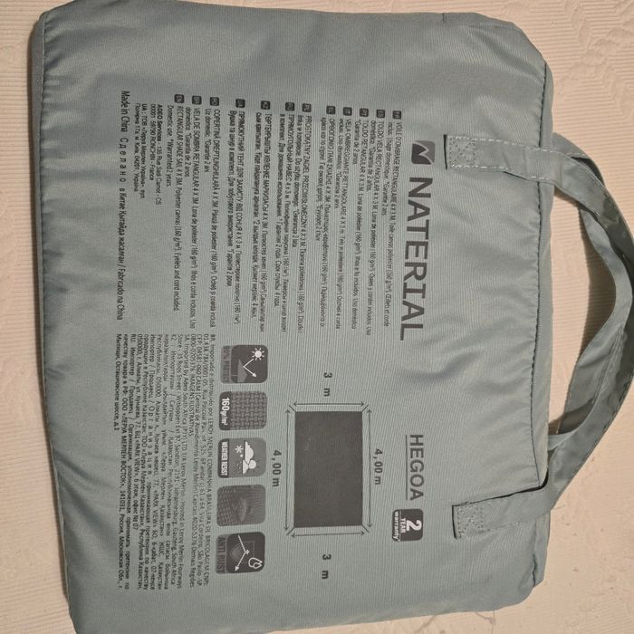 Vela de sombra para jardim