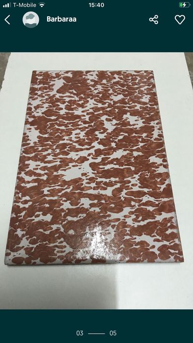 Kafelki płytki  12cm x18cm 37sztuk