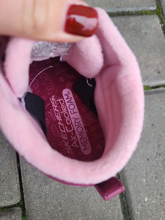 Черевики на дівчинку зимові Skechers [33р 33.5р.]