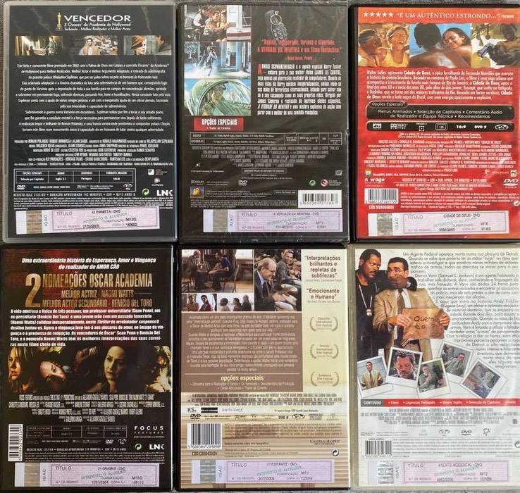 DVD's Diversos não Embalados - Parte III