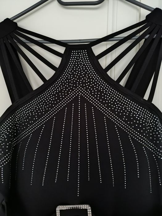 Kombinezon Czarny cyrkonie