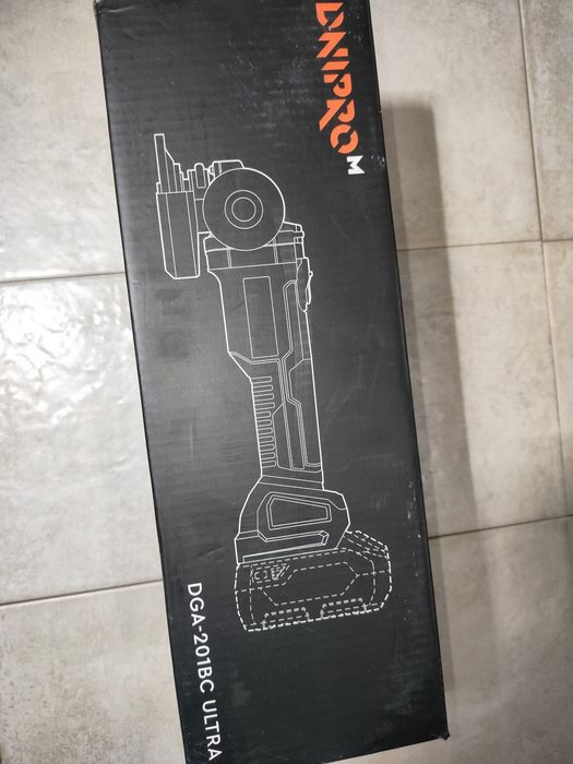 Акумуляторна Болгарка Dnipro-M DGA 201 BC Ultra. (Б/В).