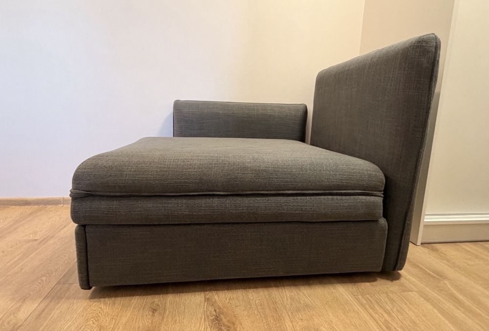 Tapczan łózko Ikea Vallentuna  sofa rozkładana jednoosobowa, wygodna