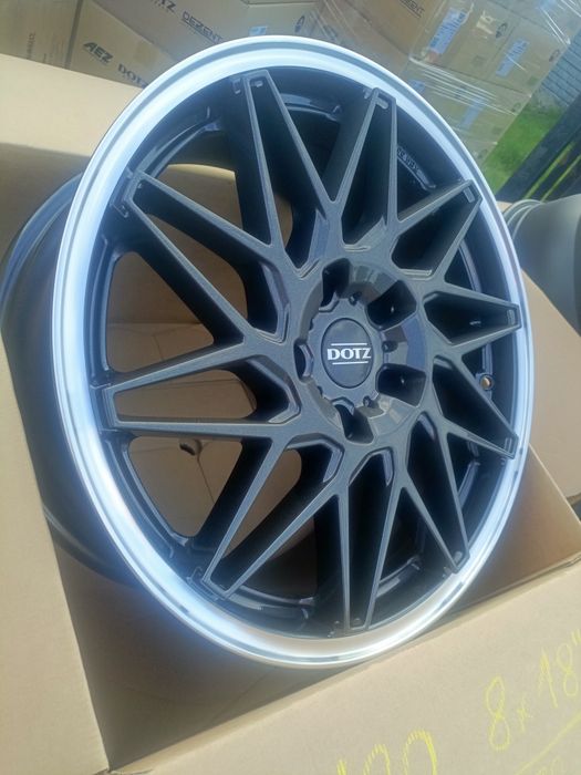 Nowe felgi aluminiowe oryginalne DOTZ 8jx18 et35 5x120