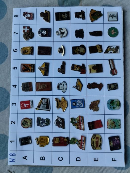 (N) Pins de vários temas