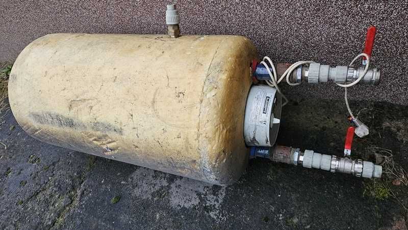 piec zasypowy 12kW + zasobnik c.w.u 80L