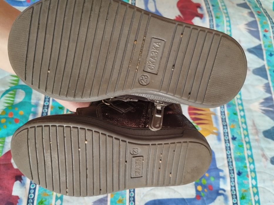 Сапоги ботинки размер 23