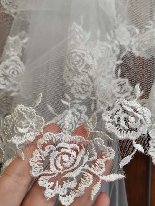 Нова Весільна сукня і фата S M трішки шлейф Свадебное платье плаття