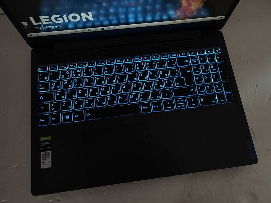 Игровой Lenovo "GAMING" L340 / Core i9300H / 16 RAM / Видео GTX 1650 (4 ГБ)