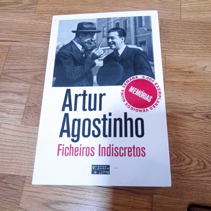 vendo livro Artur Agostinho ficheiros indiscretos