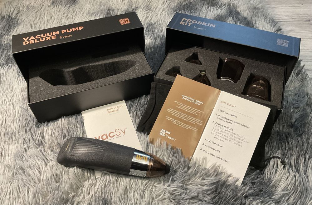 VacSY® Pompa Próżniowa Deluxe + Zestaw Pro Skin