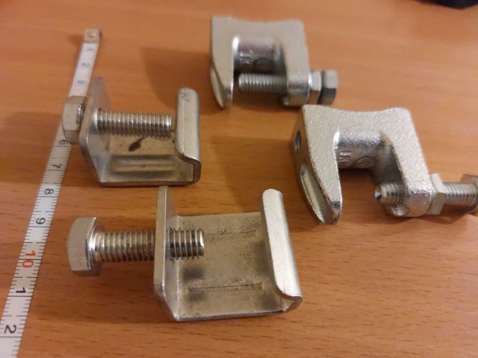 Zaciski mocujące,  mix 4 szt.