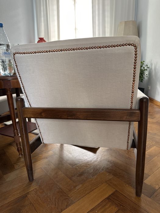 Fotele vintage art deco prl