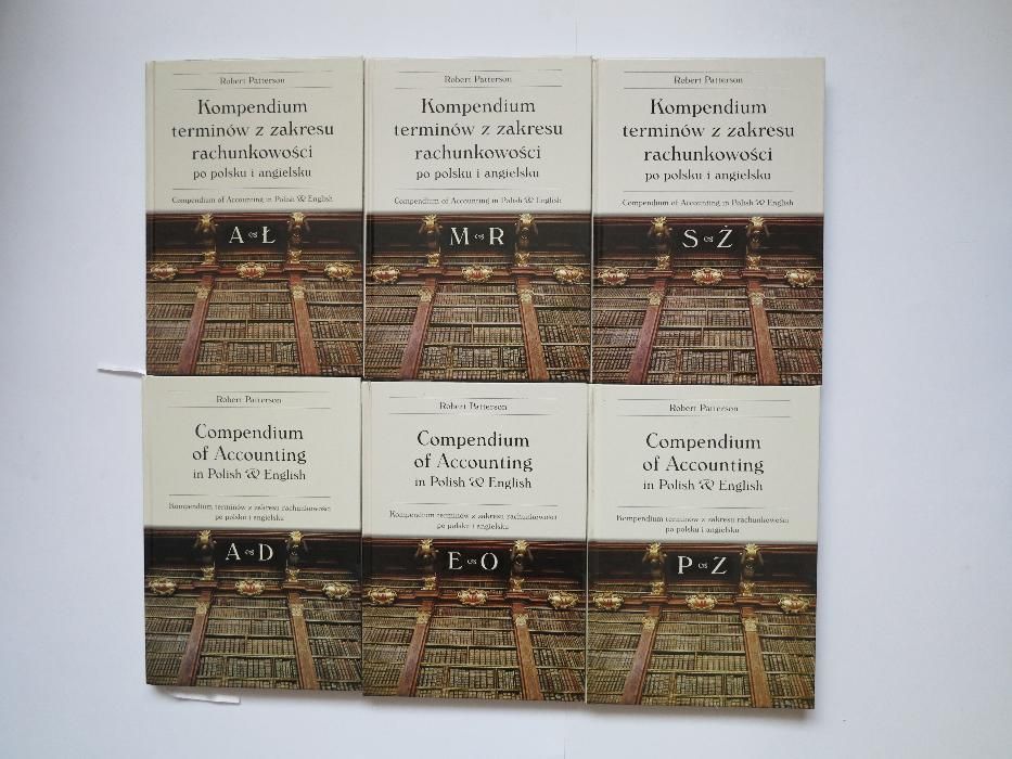 Kompendium terminów z zakresu rachunkowości po pol i ang R. Patterson