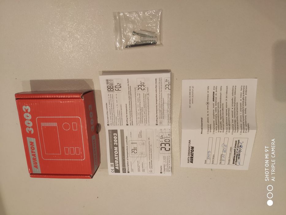 Sterownik do pieca Auraton 3003