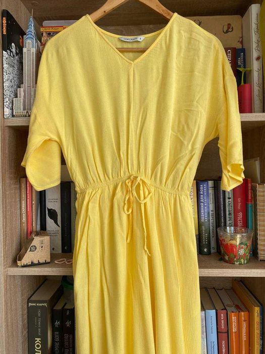 Жовта сукня/плаття (для вагітних)