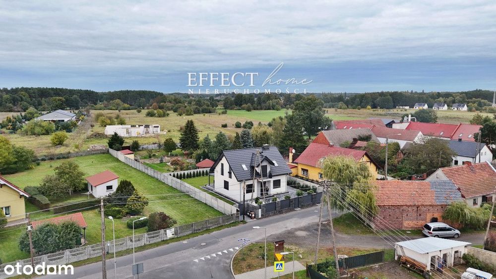 Atrakcyjny i gotowy dom wolnostojący z garażem