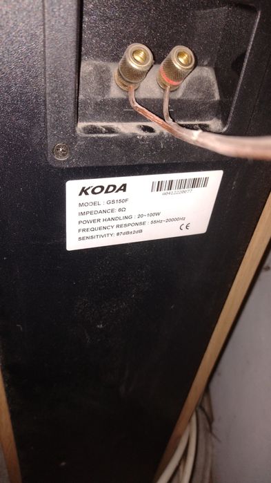 Głośniki koda x5sztuk, stan idealny.