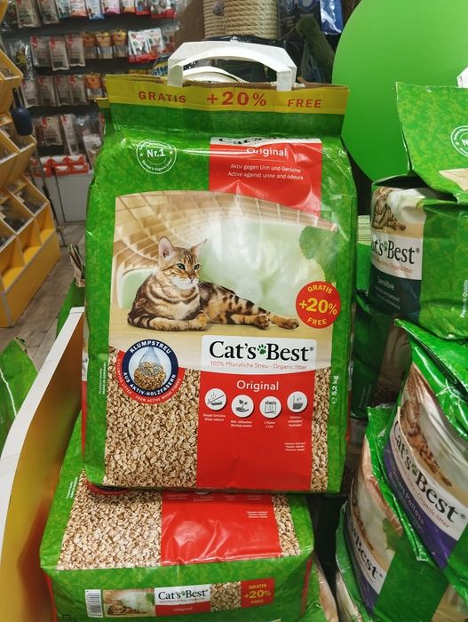 Promocja! Żwirek Cats best 10l +2L gratis