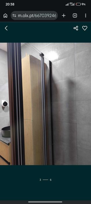 Cabine duche nova