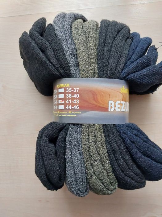 Skarpety męskie frotte bezuciskowe