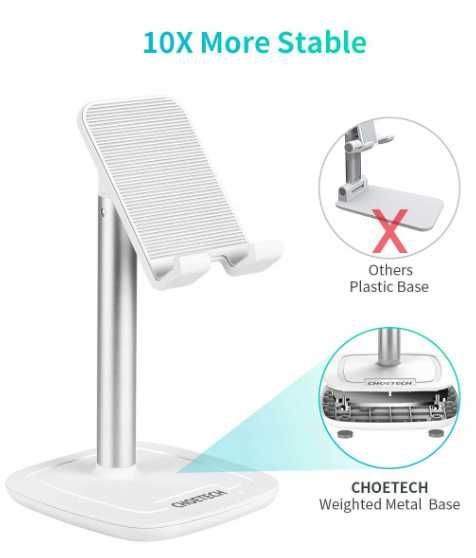 CHOETECH H035 regulowany stojak uchwyt iPad Samsung iPhone 4-10''