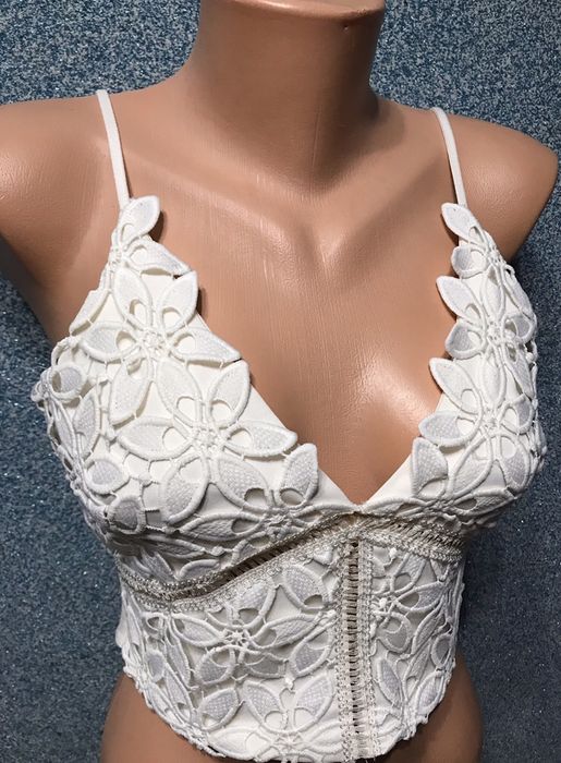 Женский кружевной топ