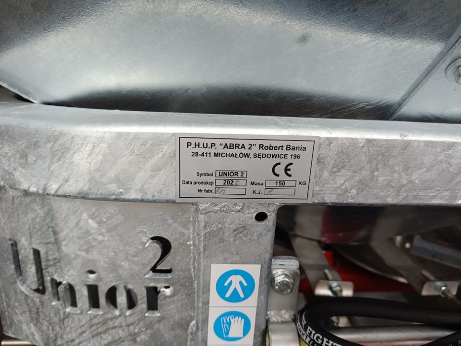 Rozsiewacz nawozu ABRA,hydraulika,ocynkowany 600L 800 Tuszyn Koło Rawa