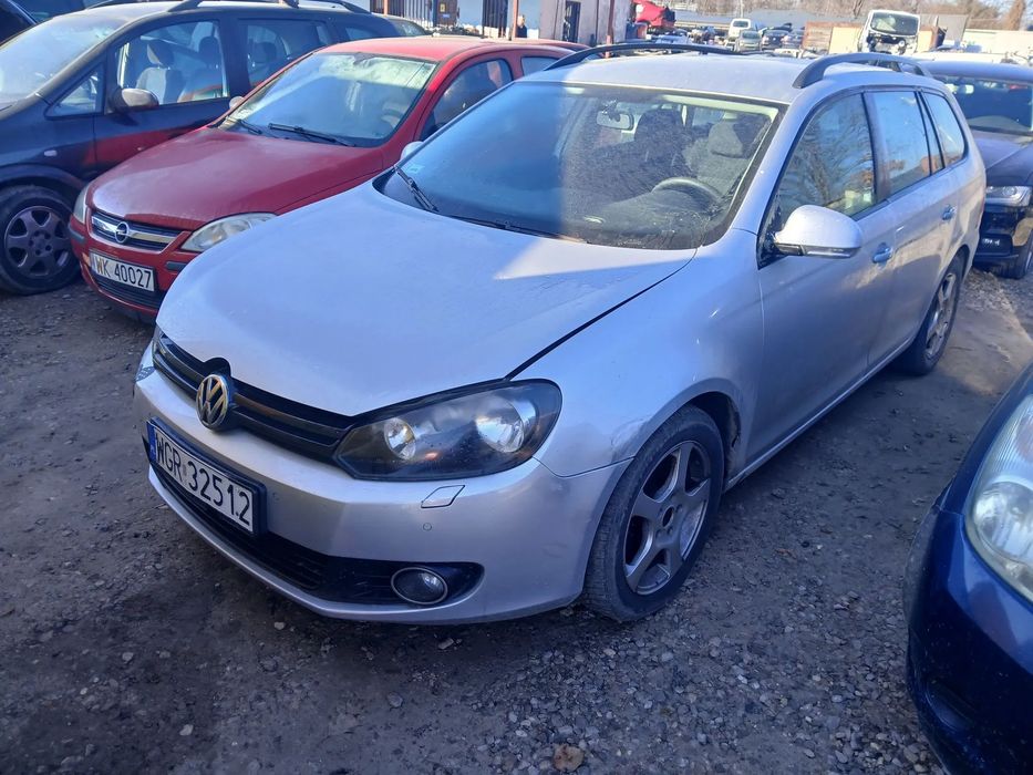 volkswagen golf VI 1.6 tdi silnik CAYC skrzynia dsg MLE sanki belka przód tył wahacz zacisk zwrotnica