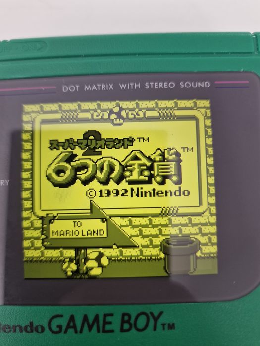 Gameboy DMG Verde Ecrã IPS