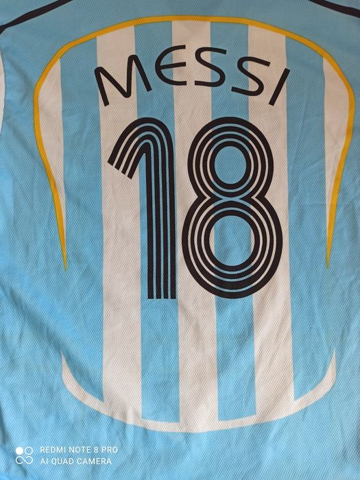 MESSI Argentyna Koszulka piłkarska męska rozm.XL. OKAZJA!!!