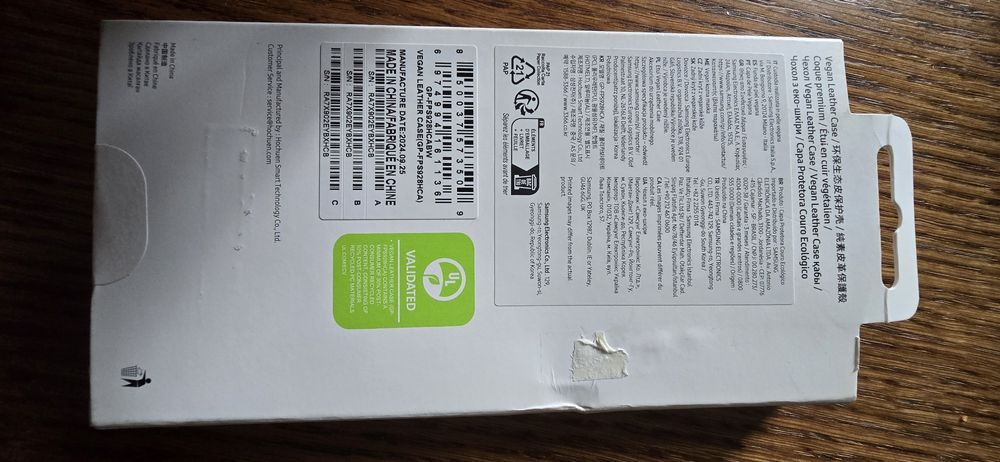 Etui Samsung S24 Ultra Vegan Leather Case GP-FPS928HCABW