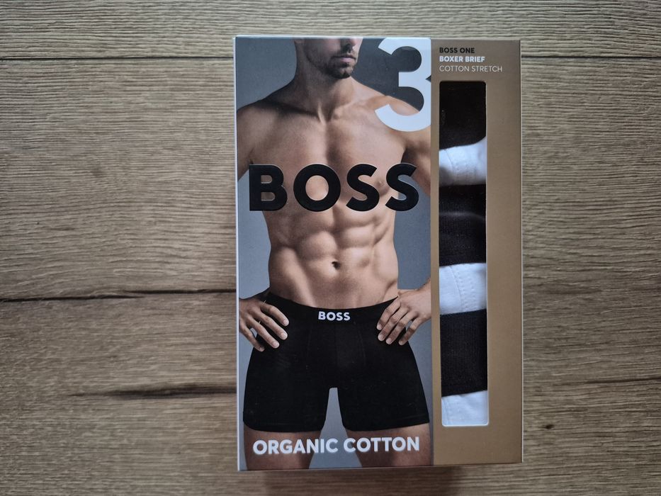 Bokserki Męskie 3pak Hugo Boss XXL
