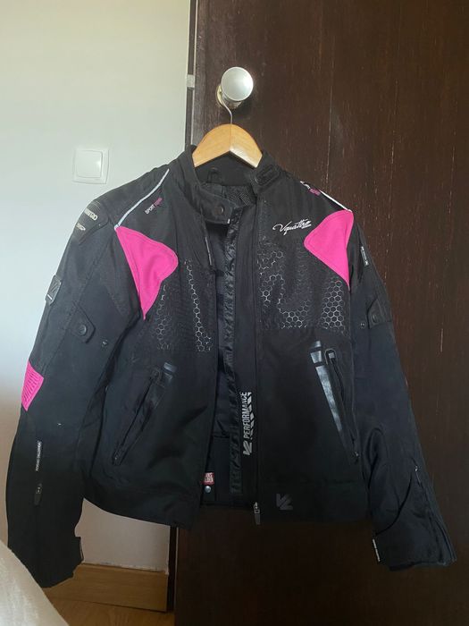 Casaco XS de mulher para mota+ luvas