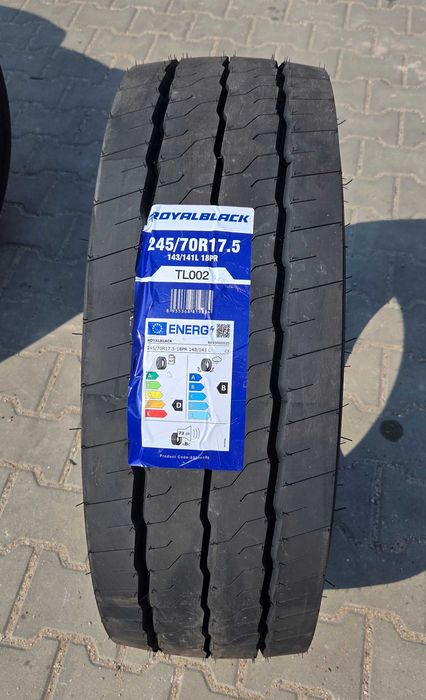 245/70R17.5 Royal Black TL002 opona ciężarowa naczepowa NOWA