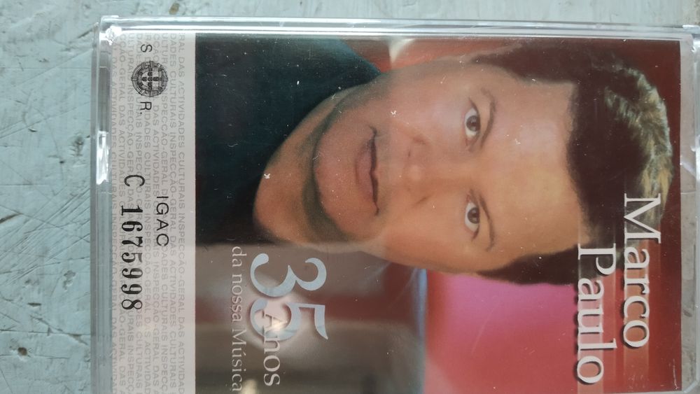 2 Cassetes originais Marco Paulo - Bom estado