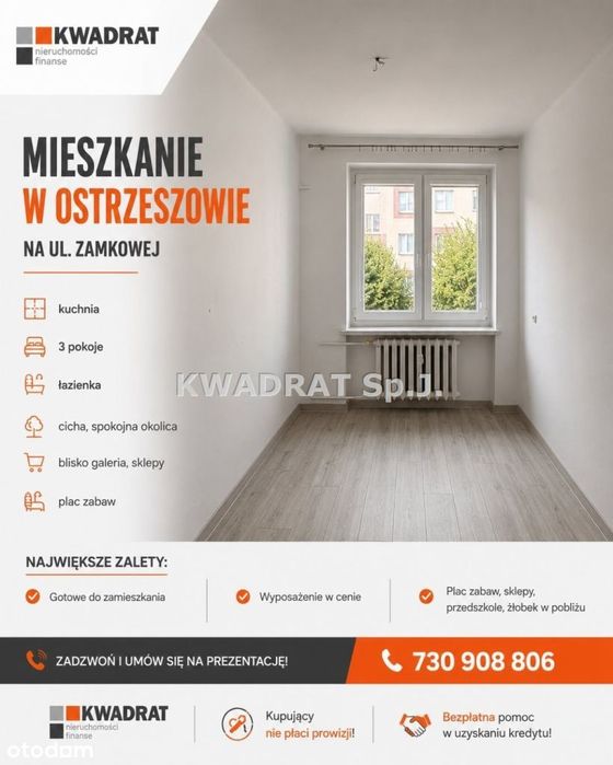 Przestronne mieszkanie w dobrej lokalizacji